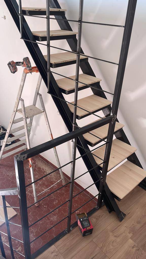Après montage escaliers