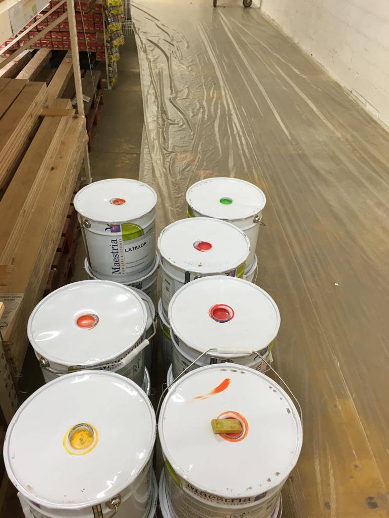 Peinture Utilisée